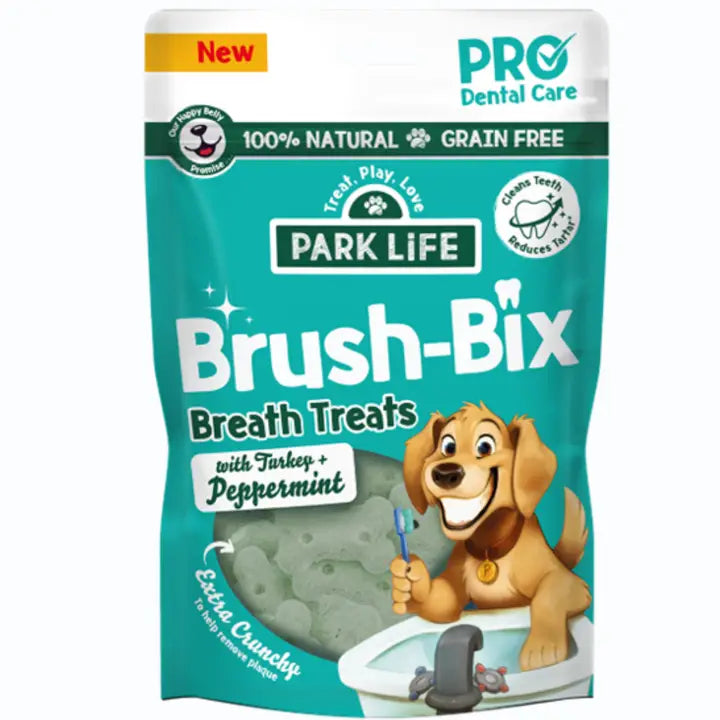 Brush-Bix Hundekiks Kalkun & Pebermynte