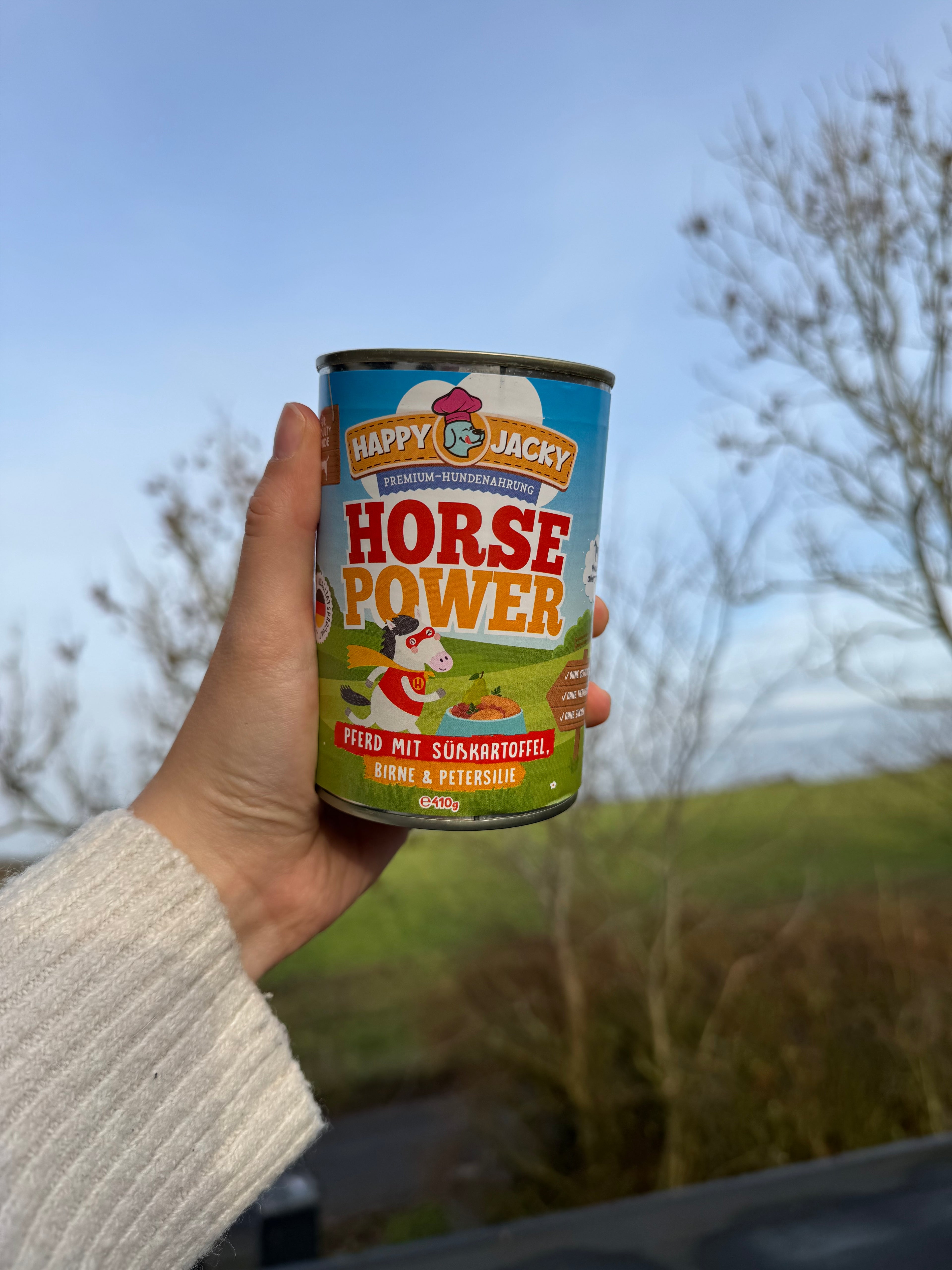 HAPPY JACKY vådfoder med hest